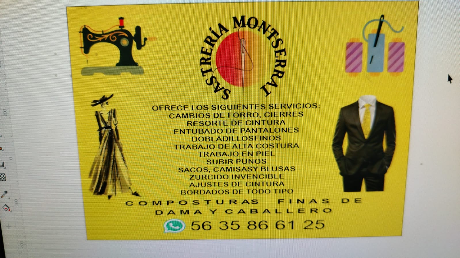 Batas y shorts de box con parches de promotoras